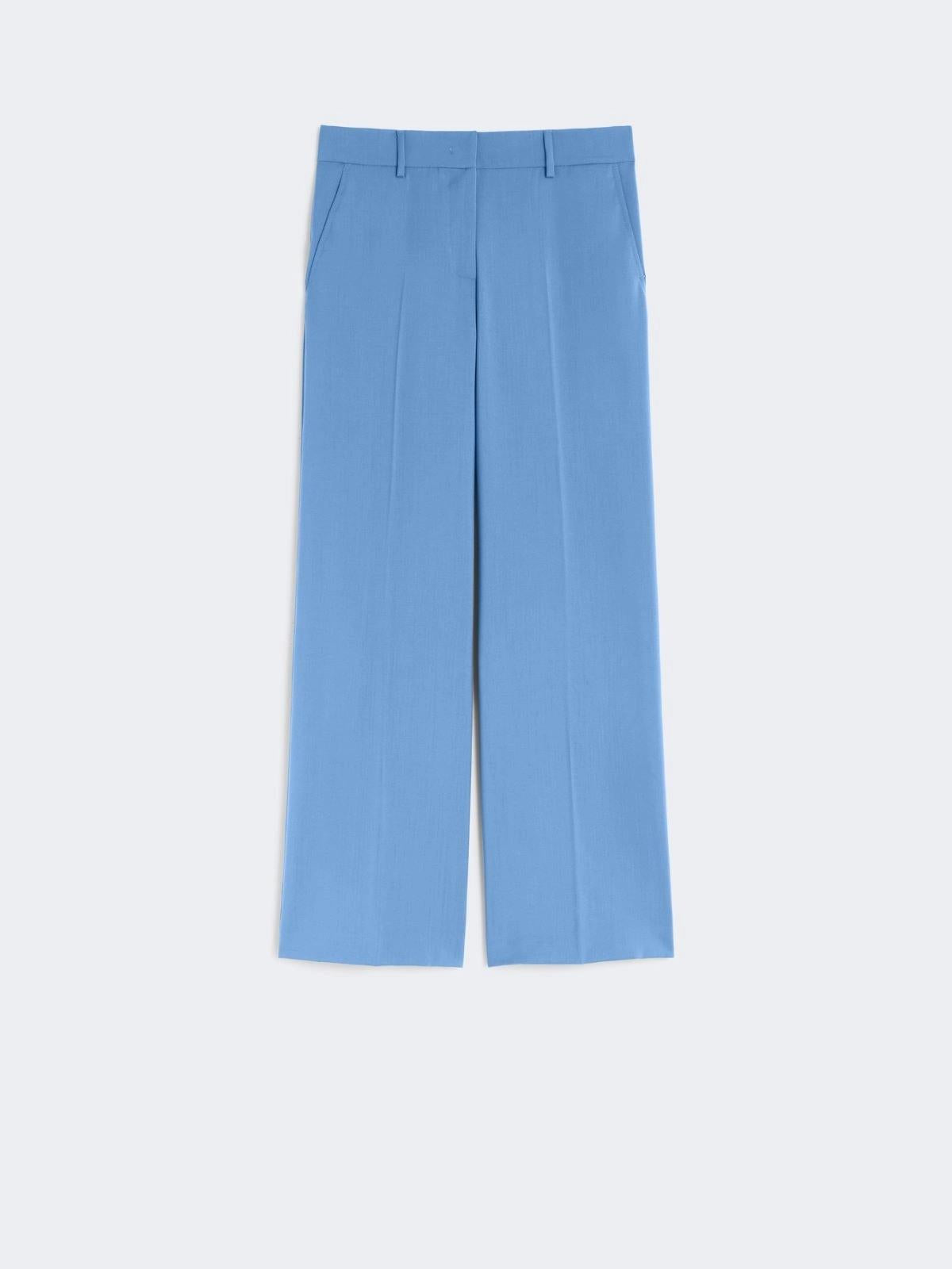 WKDVISIVO<BR/>Pantalone palazzo in tela di lana<BR/> WKDVISIVO 005 WEEKEND 