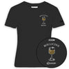 T-shirt Emilie in cotone con ricamo strass