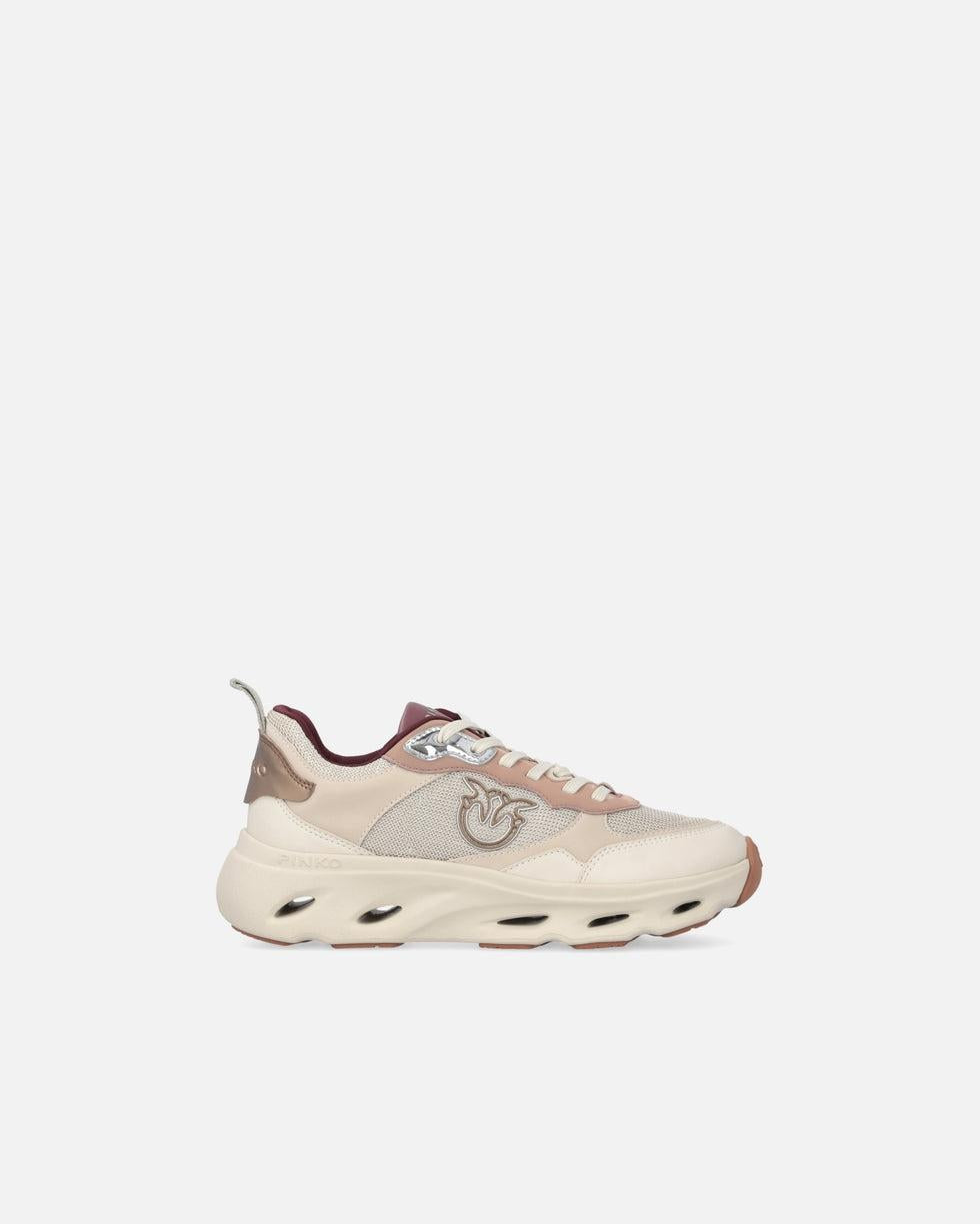 Sneakers con logo Love Birds<BR/> SS0167P132 DE9 PINKO 