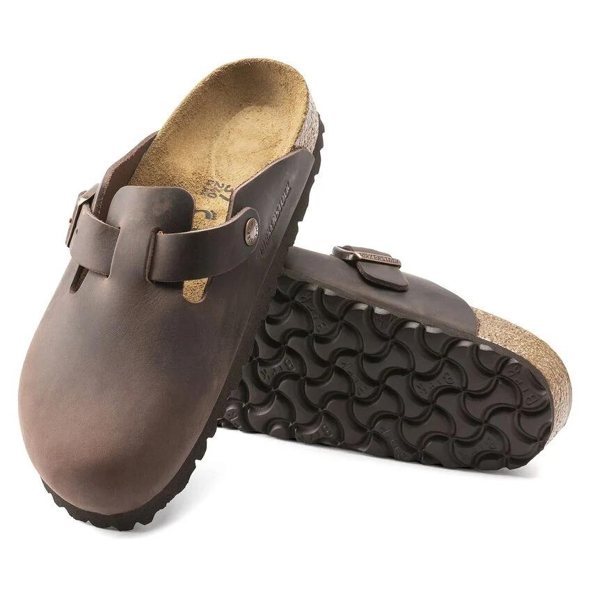 Boston<BR/>Pelle oliata - Habana 860133BOSTON HABANA BIRKENSTOCK 