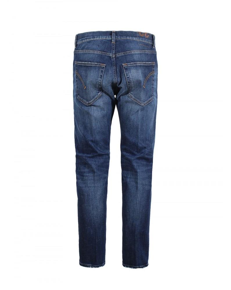 Jeans Dian carrot in denim fisso