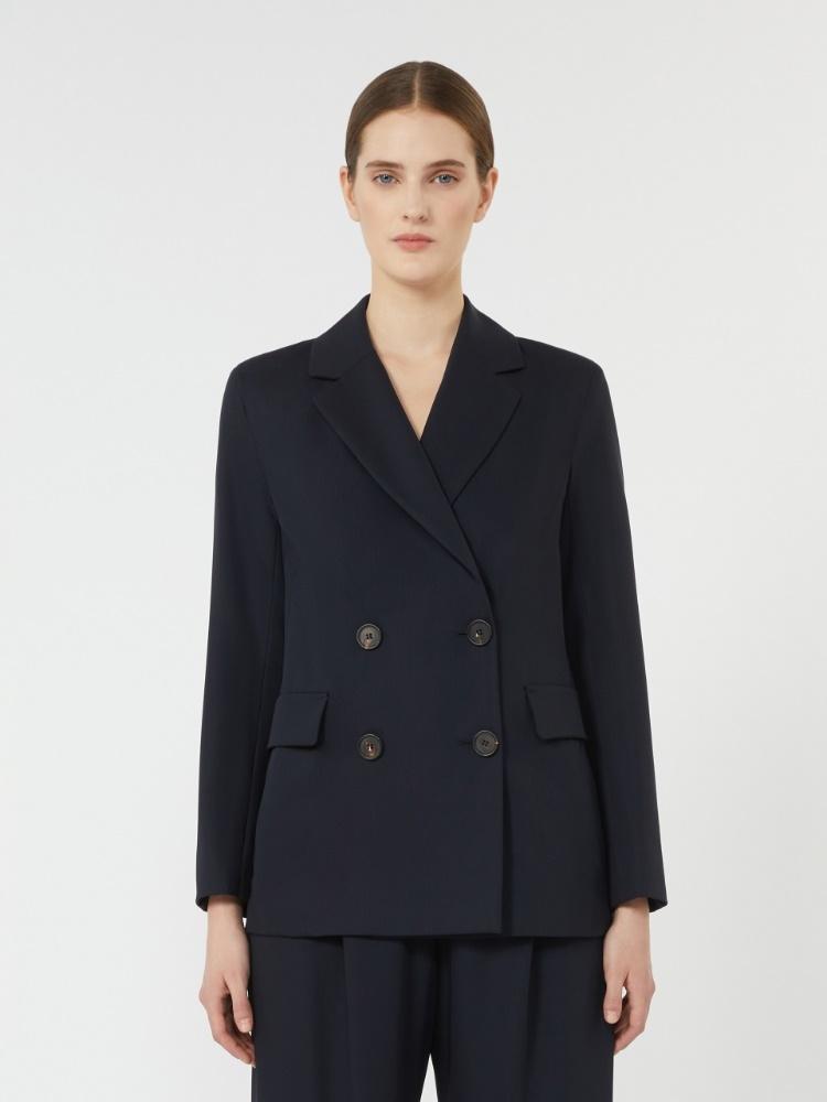 Blazer doppiopetto in lana crêpe ESTER 001 S MAX MARA 