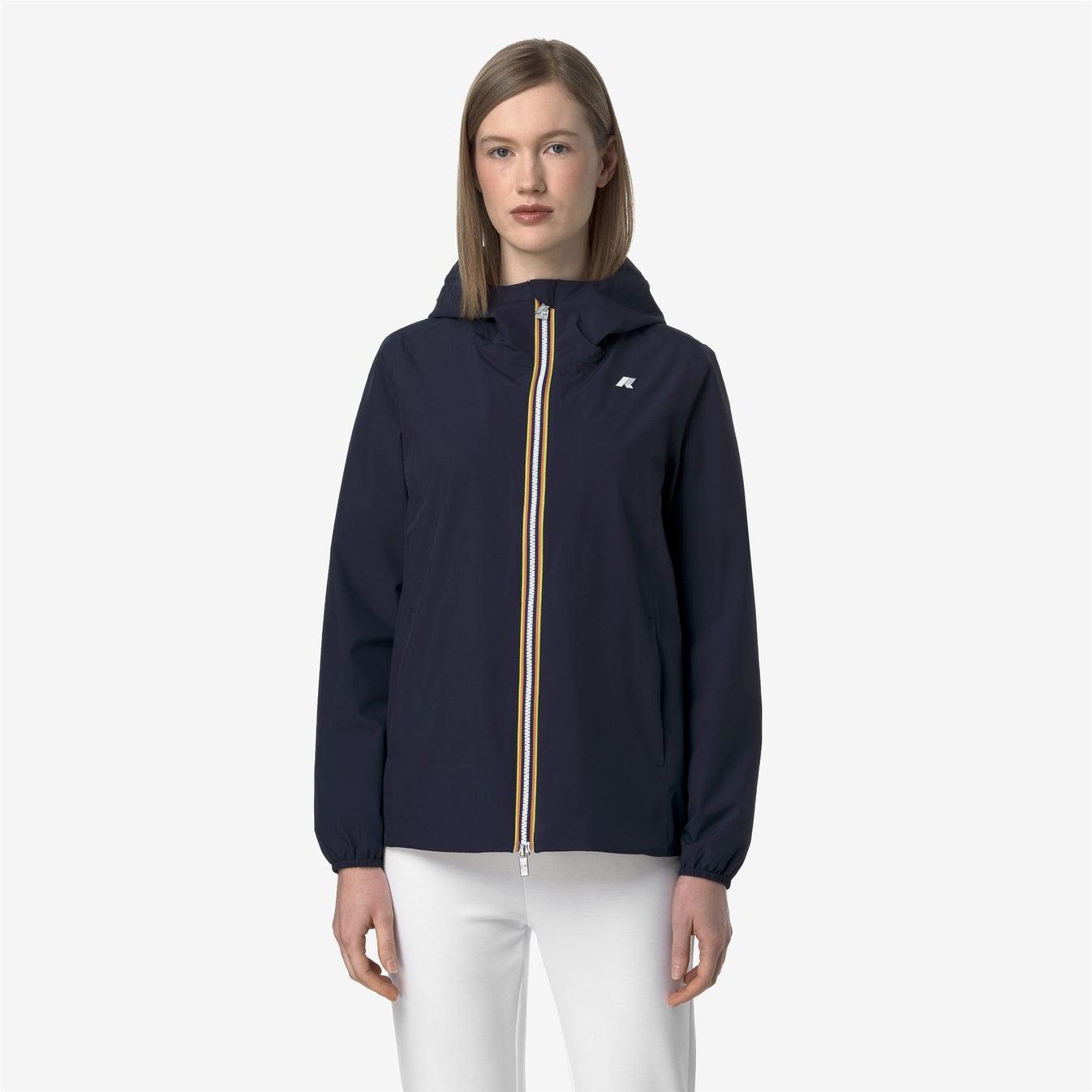 MARGUERITE STRETCH POLY JERSEY<BR/>Giacca Stretch Donna K8138PW K89 K-WAY 