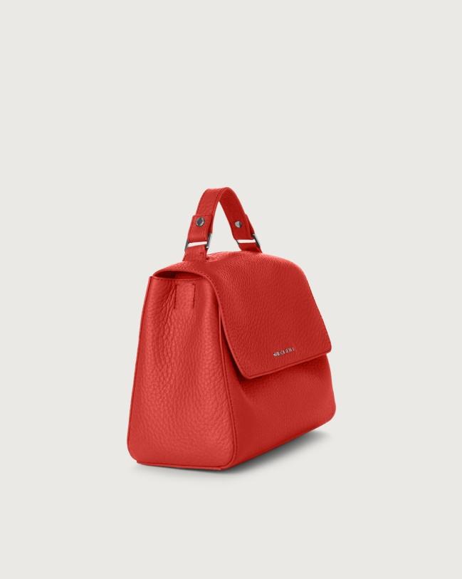 Borsa Sveva Soft Piccola a mano in pelle con tracolla