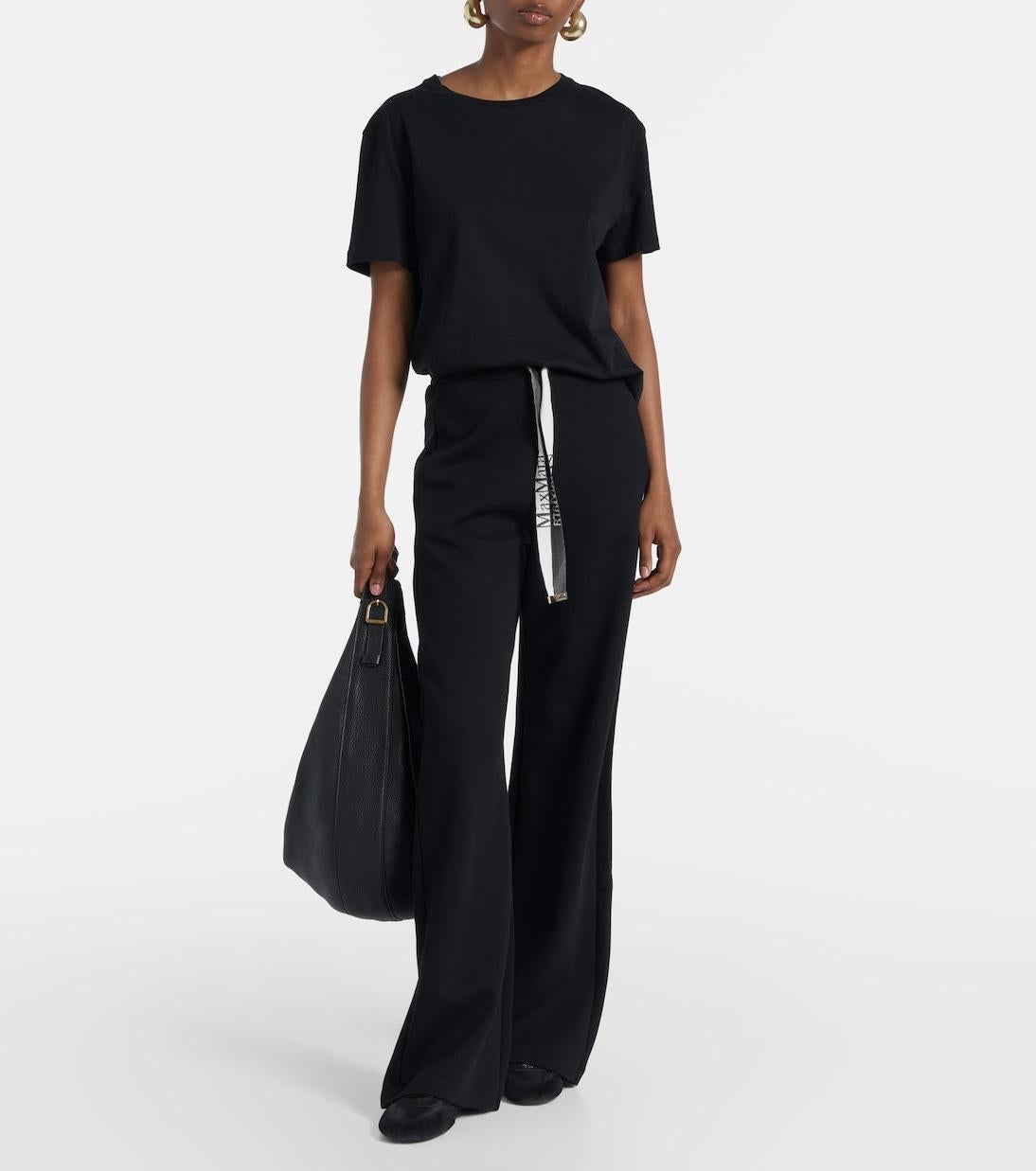 Pantalone a coulisse in jersey POTENZA 010 S MAX MARA 