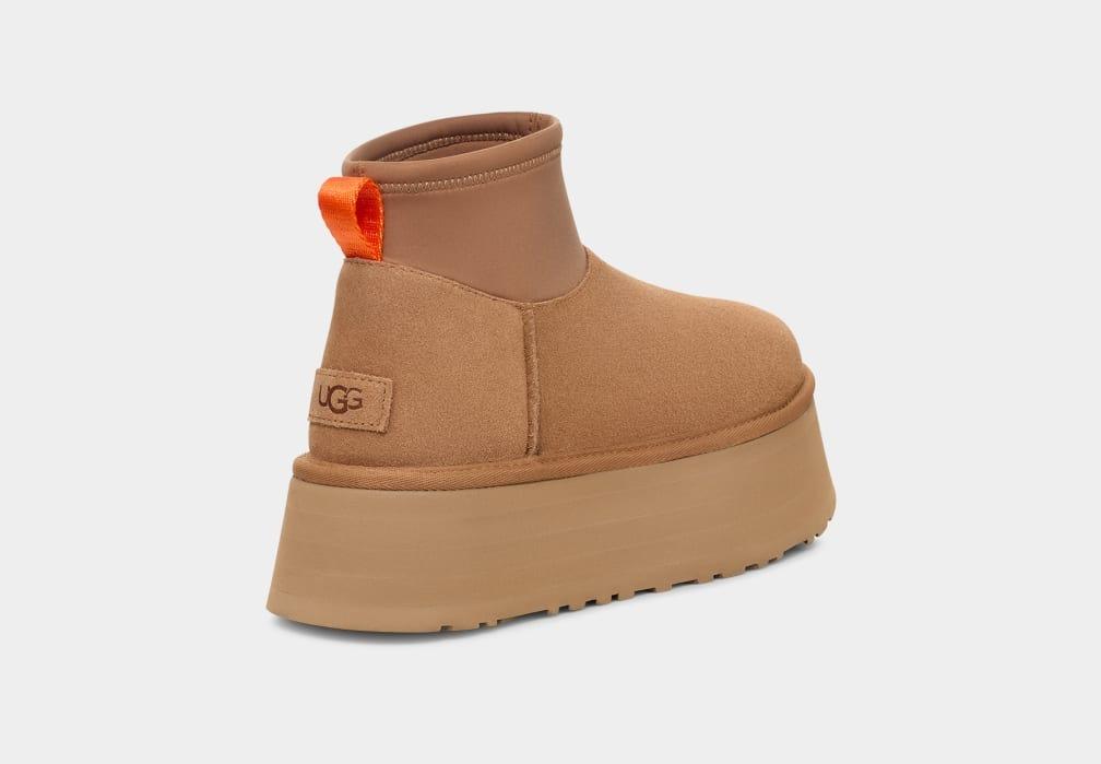 Scarpe donna classic mini dipper in pelle scamosciata 1168170 CHE UGG 