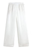 Pantaloni Mossi Bianchi