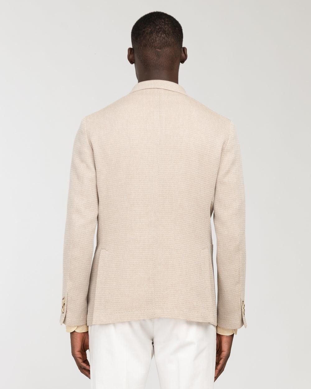 giacca nuvola misto cotone beige<BR/> 3832G2728253128 23 MANUEL RITZ 