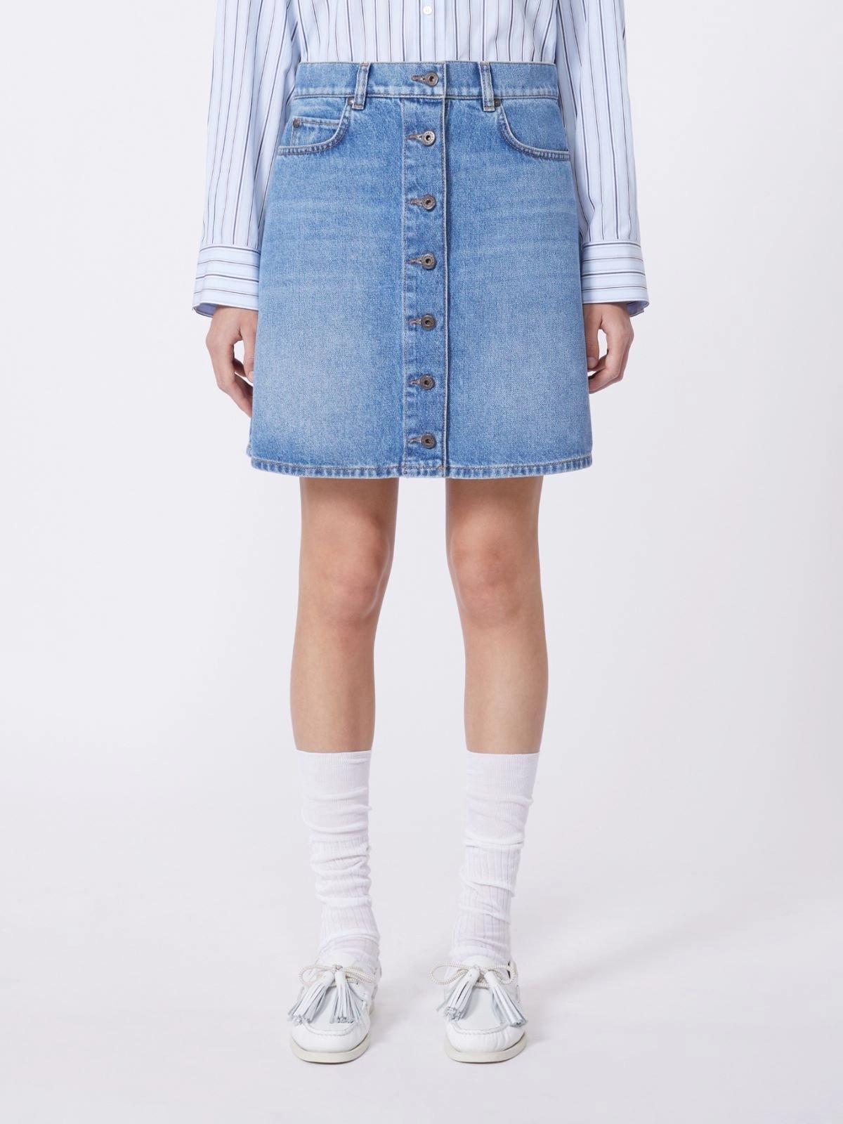 WKDNATALE<BR/>Minigonna in denim autentico WKDNATALE 009 WEEKEND 