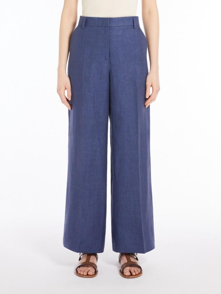 Pantalone in canvas di lino MALIZIA 006 WEEKEND 