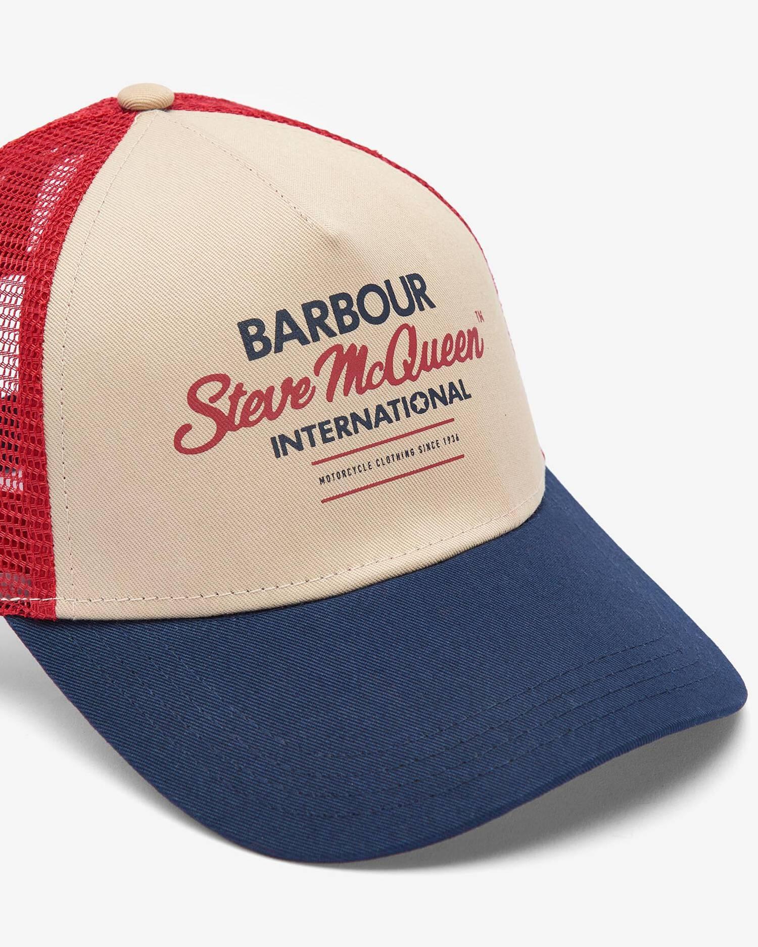 Steve McQueen Trucker Cap<BR/> MHA0478 NY15 BARBOUR 