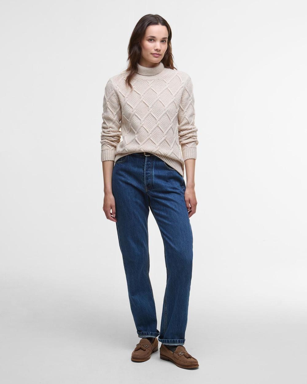 Maglia misto lana Burne colo ato LKN1170LKN ST53 BARBOUR 