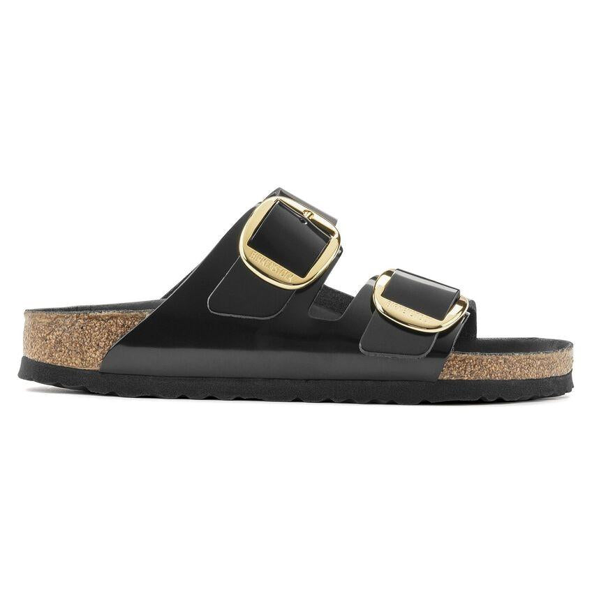 Ciabatta donna in pelle lucida Arizona