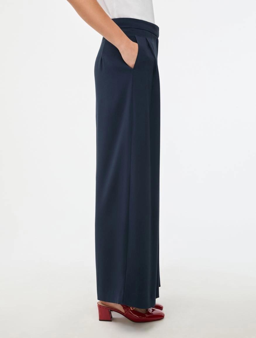 PANTALONI MORBIDI<BR/>Blu IBLMASSA 002 IBLUES 