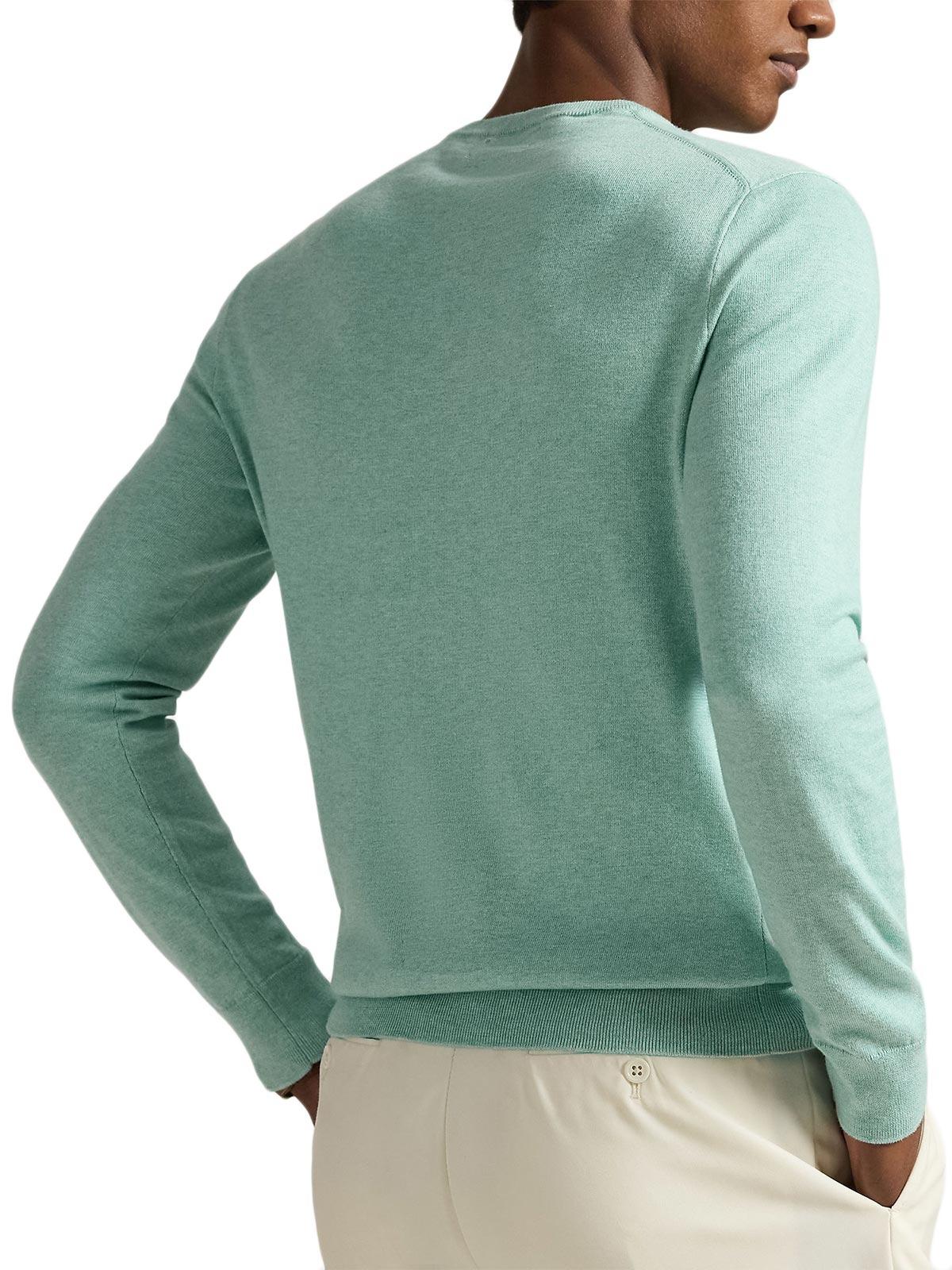 Maglia in cotone effetto texture 710890558 513 RALPH LAUREN 