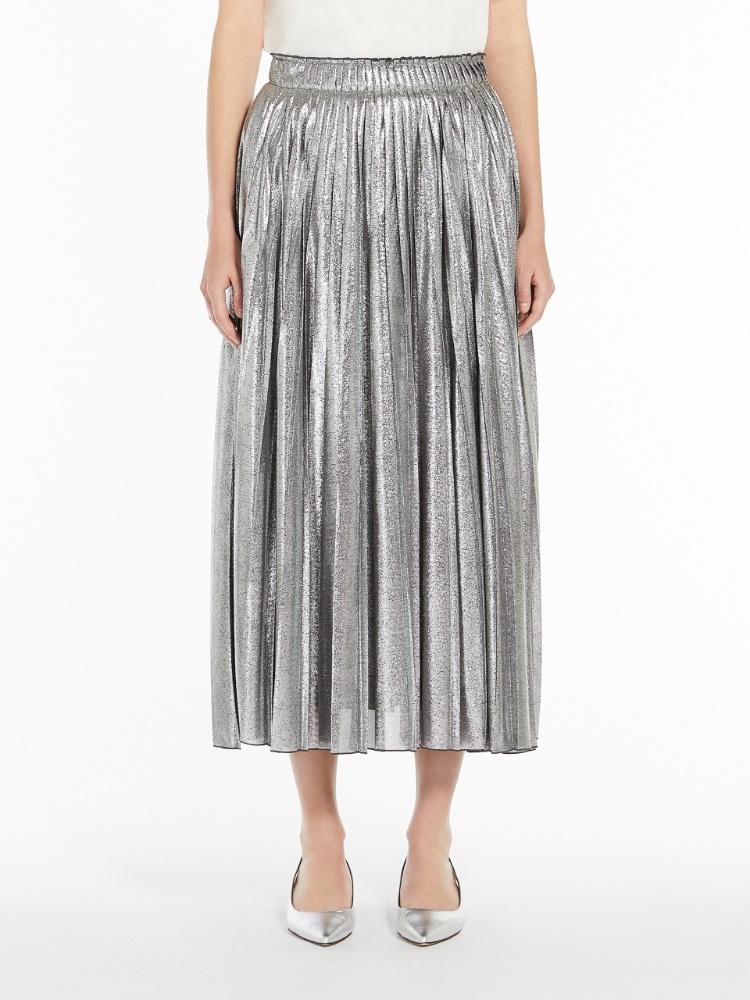 Gonna lunga in georgette laminata<BR/> GAMMA 001 WEEKEND 