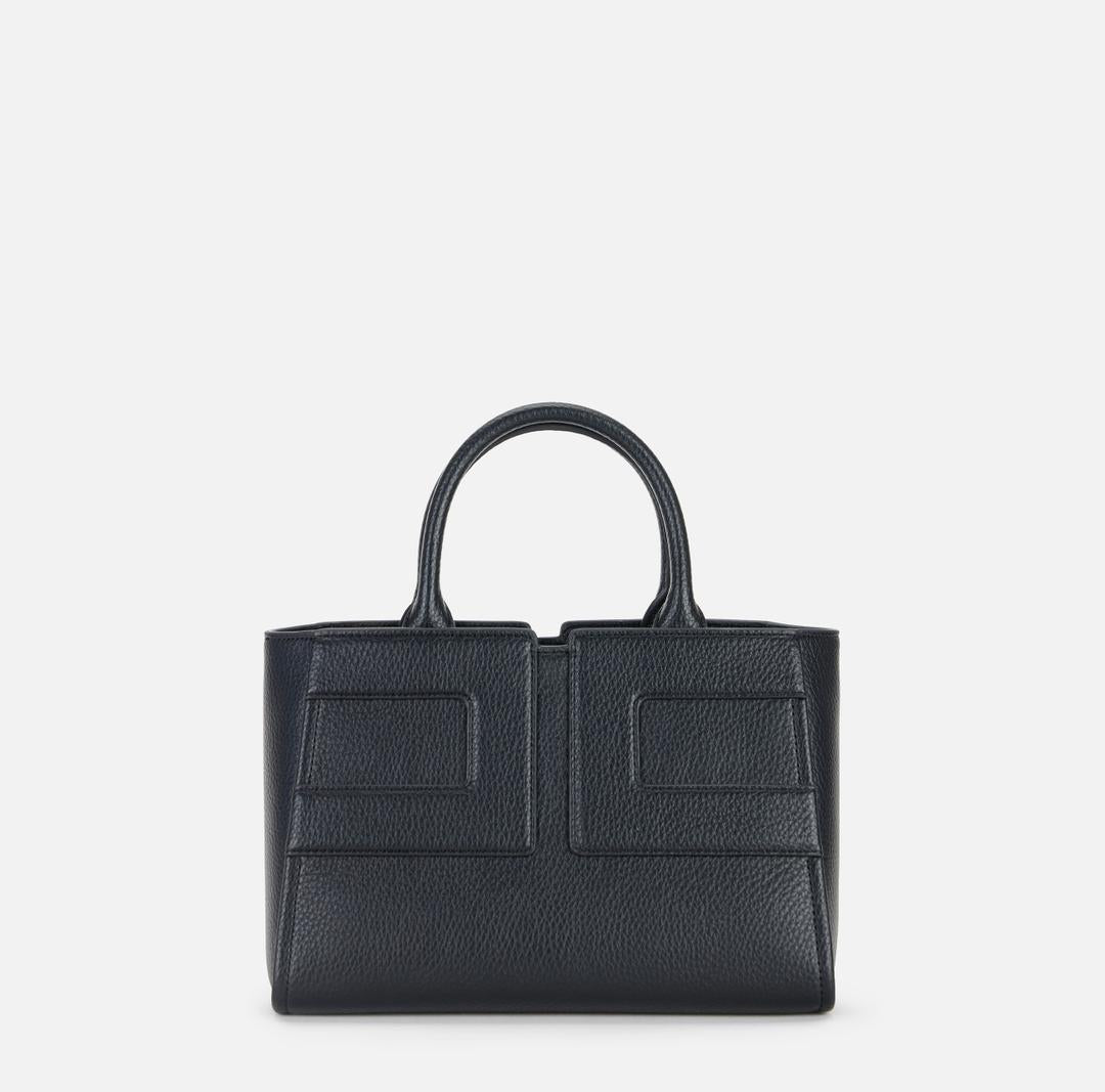 Borsa tote media con logo BS35A56E2 110 ELISABETTA FRANCHI 