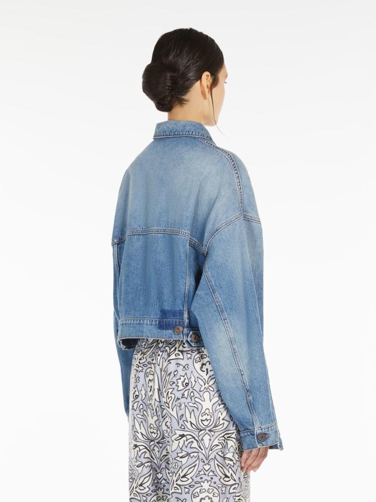 Giacca donna cropped in denim FIUMANA 006 WEEKEND 