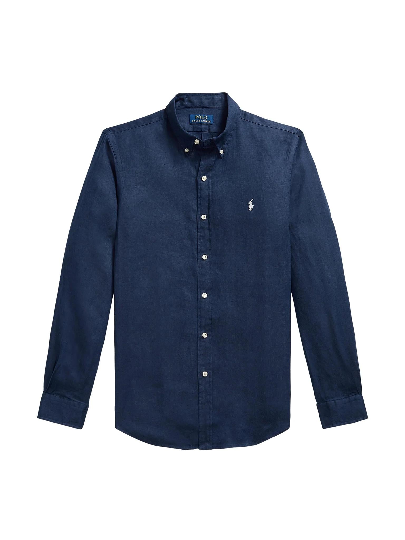 Camicia uomo in puro lino 710968915 506 RALPH LAUREN 