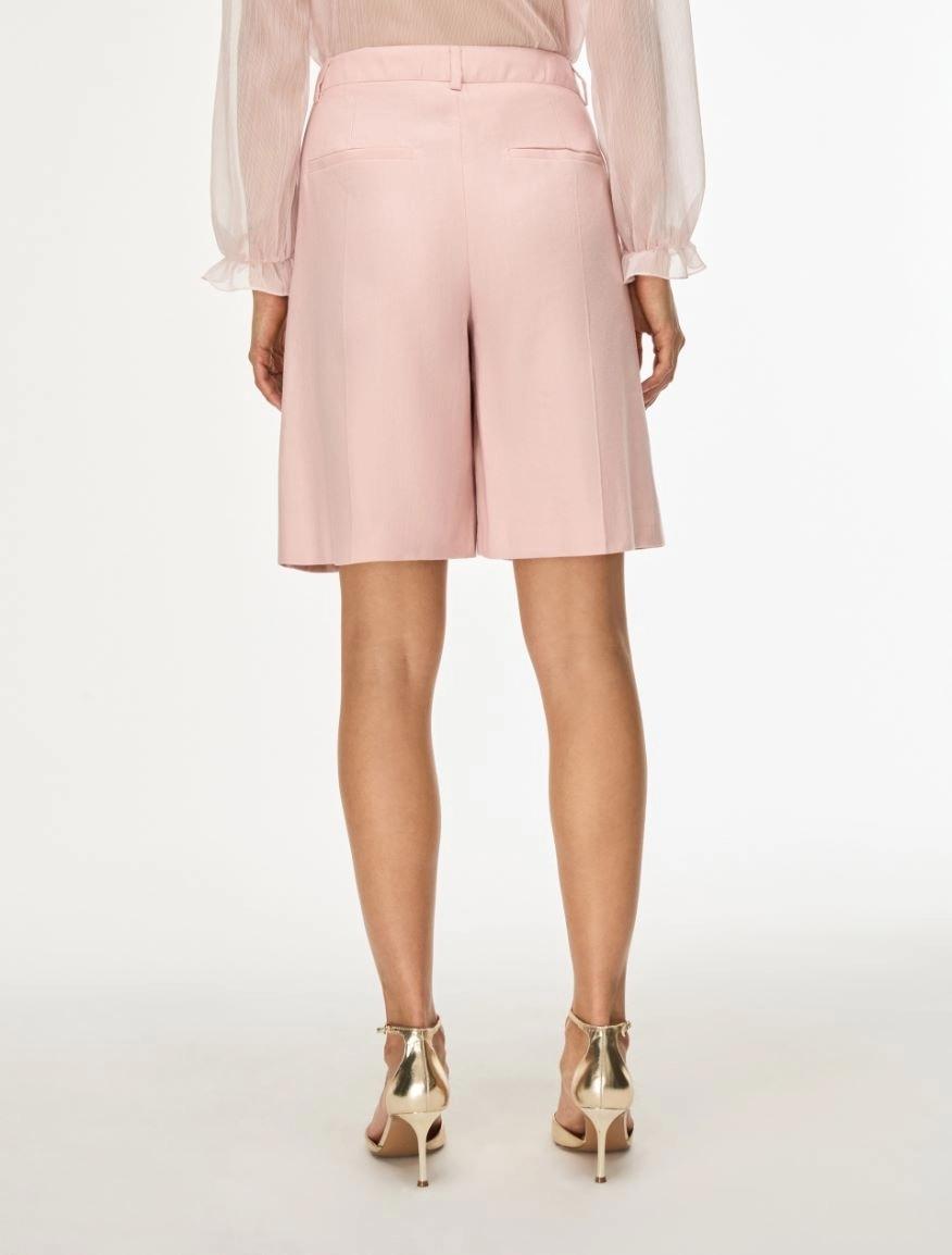 BERMUDA SHORTS IN MISTO LINO IBLCOCCOLE 002 IBLUES 