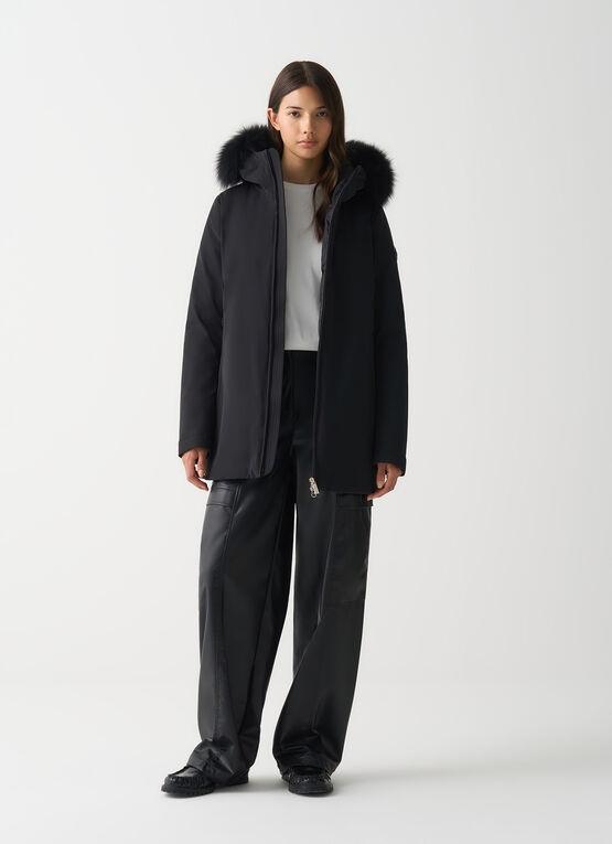 Piumino impermeabile con pelliccia<BR/> 2267E 99 COLMAR 