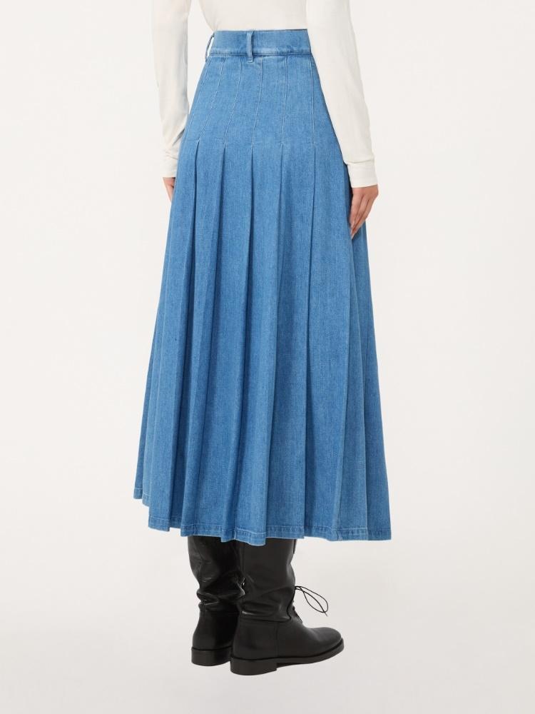 Gonna in denim di puro cotone OPUNZIA 002 WEEKEND 