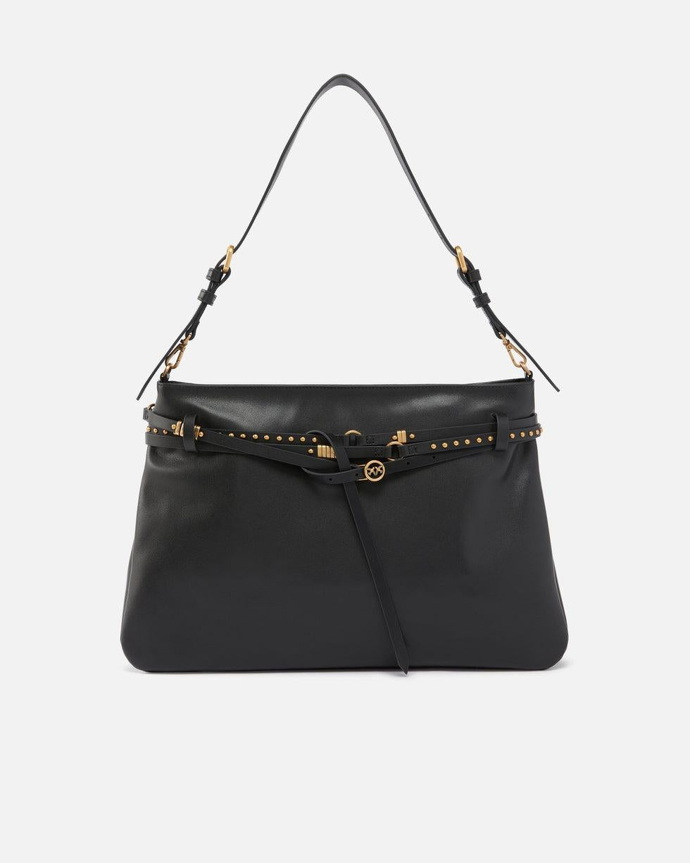 Borsa a spalla grande Belt Bag Big in pelle<BR/> 105903A0QO Z99Q PINKO 