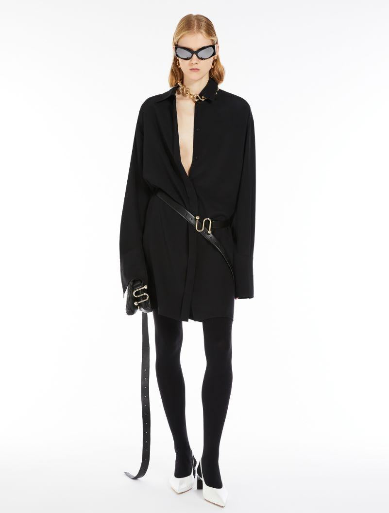 Chemisier oversize in seta elasticizzata EOLIE 003 SPORTMAX 