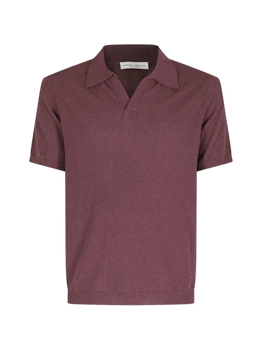Polo Leggera Spugna Ecru<BR/> 261MYA44124 37 ROBERTO COLLINA 