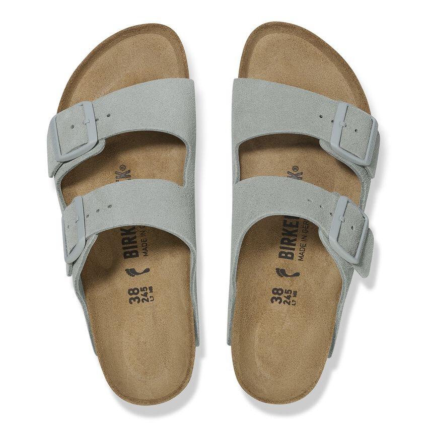 Ciabatta in pelle scamosciata Arizona 1029215ARIZONA SAGE BIRKENSTOCK 