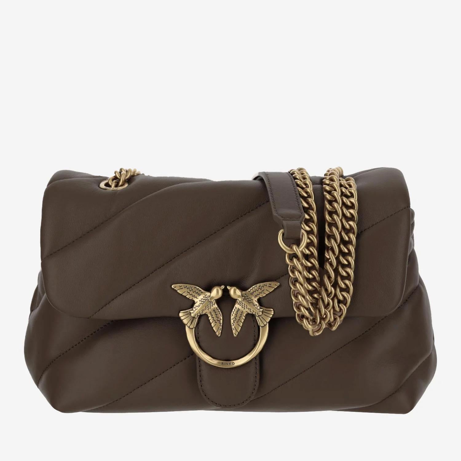 Borsa donna Classic Love Puff in morbida nappa trapuntata 100038A0F2 L74Q PINKO 