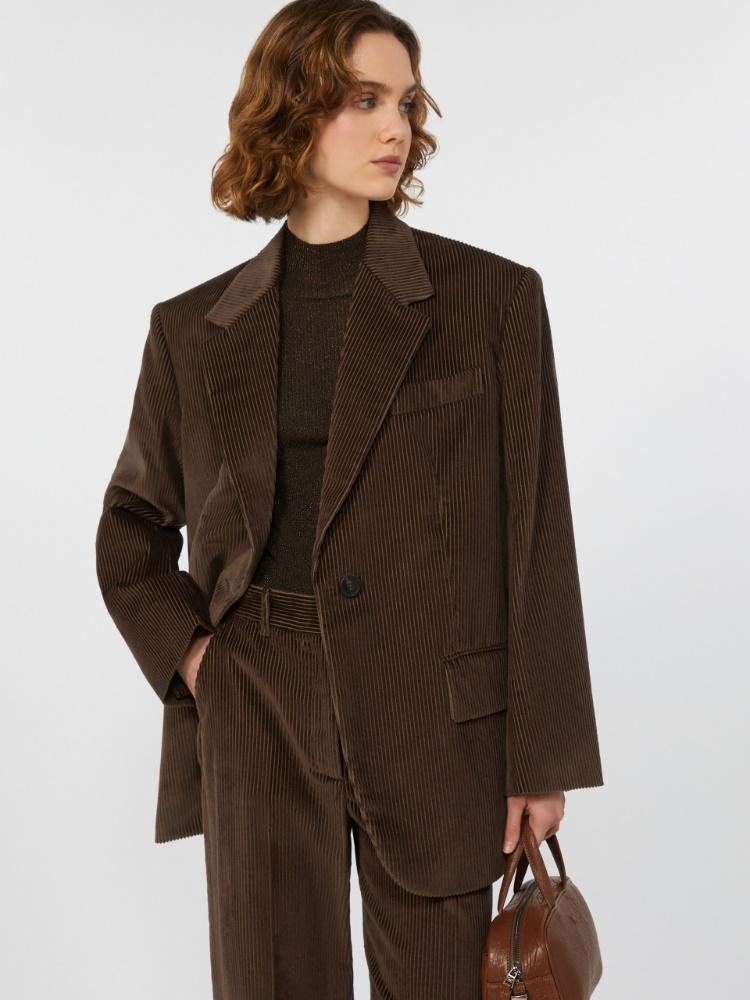 Blazer monopetto in velluto FORMIA 015 WEEKEND 