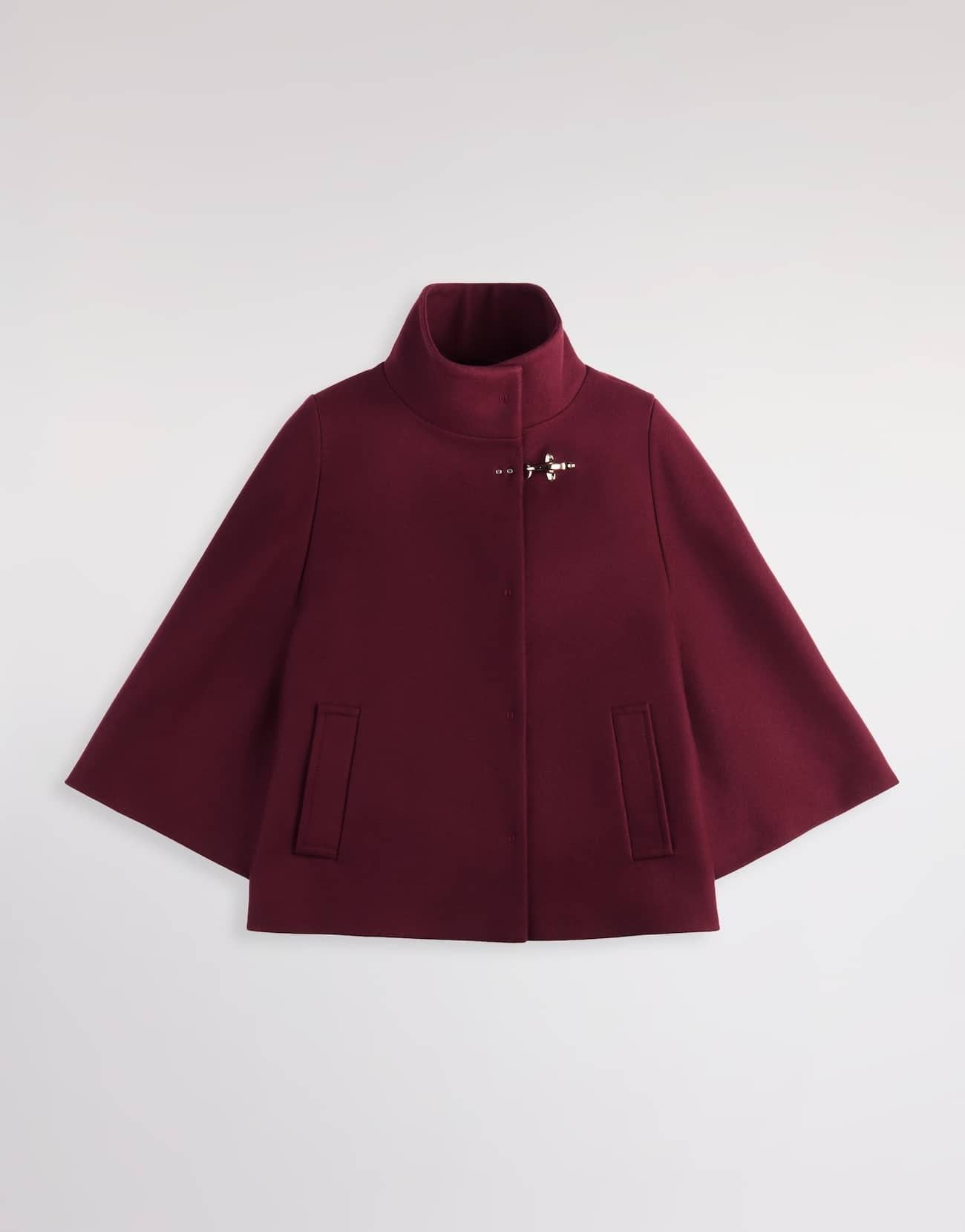 Cappa in Panno di Lana<BR/> NAW12514490SGL R004 FAY 