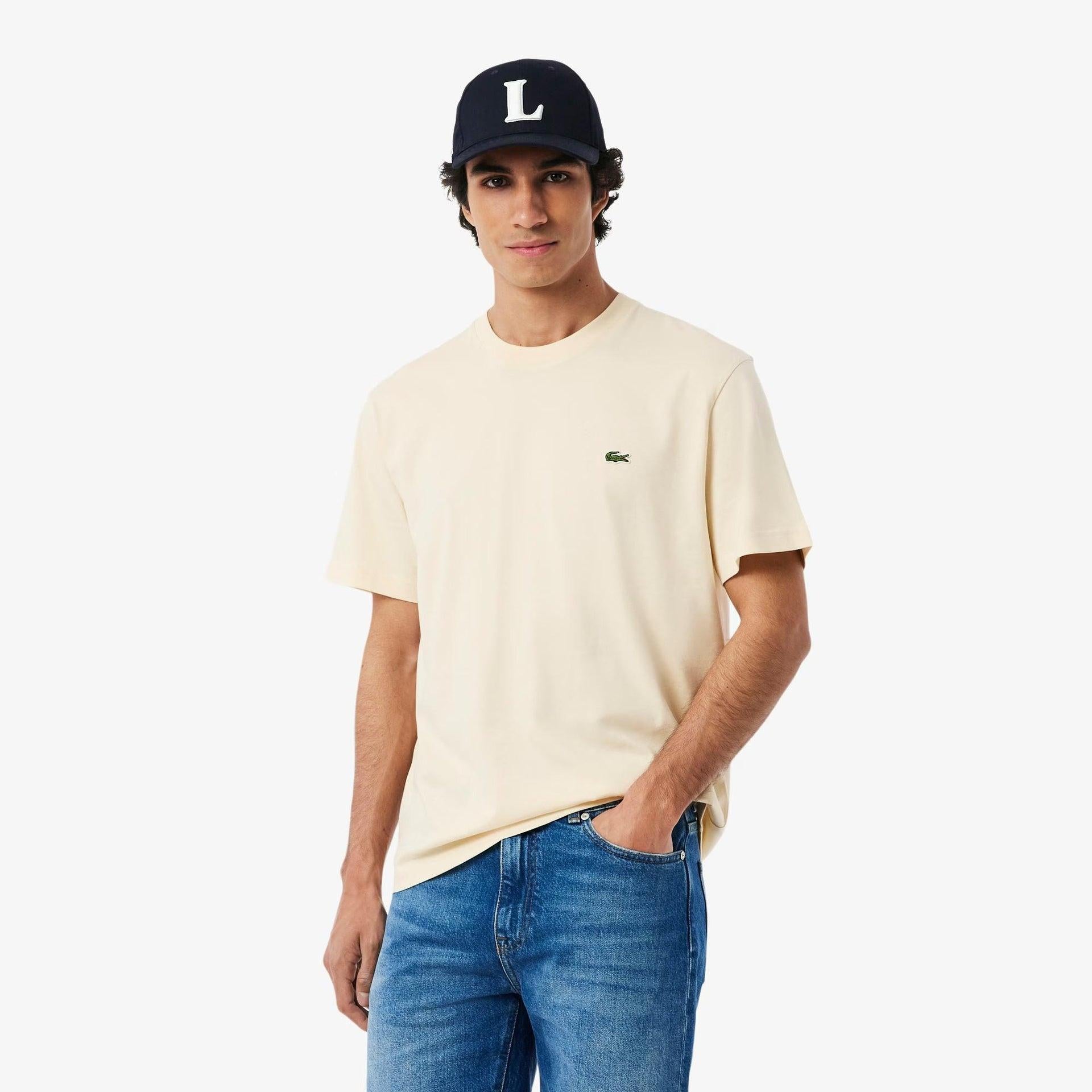 T-shirt uomo in cotone TH7318 056 LACOSTE 