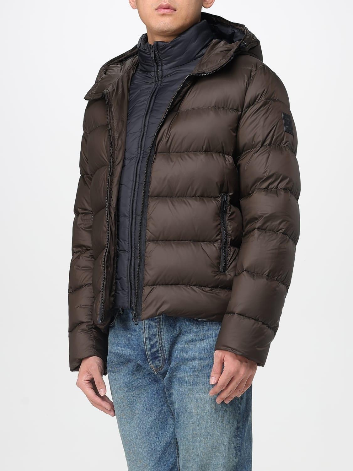 Piumino Double Front in Popeline Calandrato NAM32510620XMH S808 FAY 