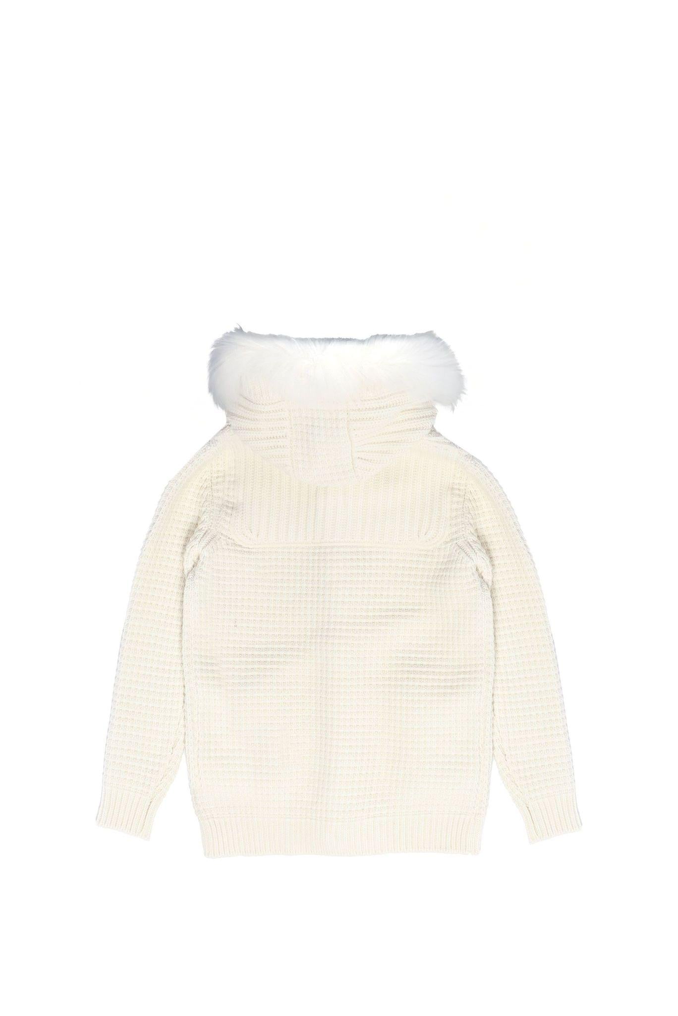 BARK SHORT DUFFLE COAT W/MOURMASKY OFF WHITE 53B8001/C OFF WHITE BARK 