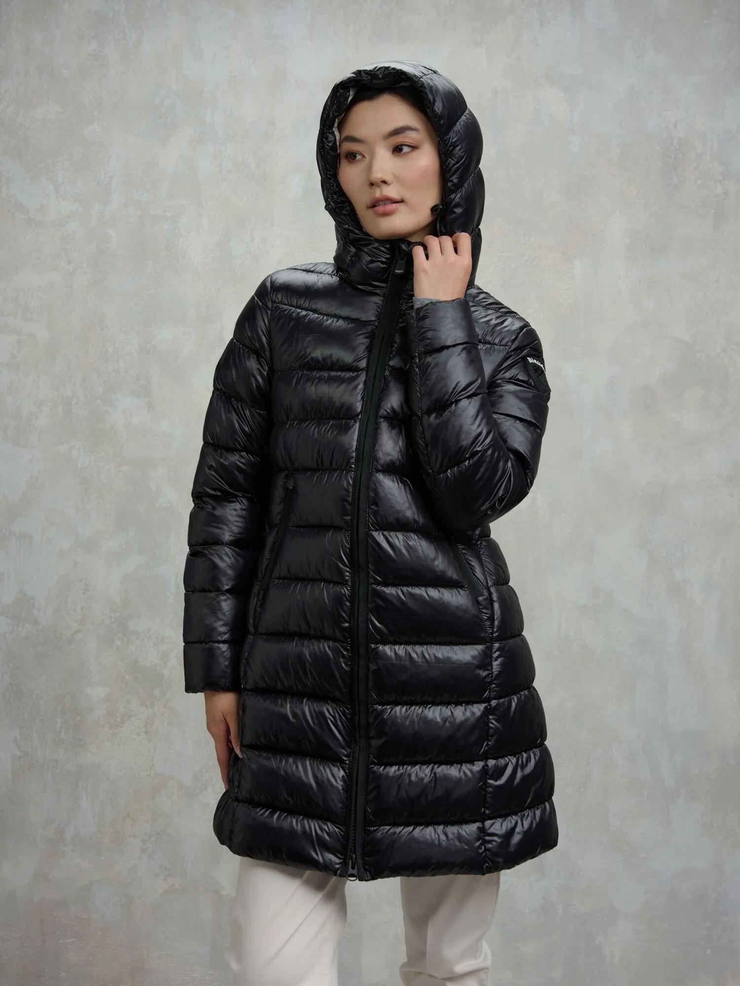 GIUBBETTO LUNGO MICRO RIP ADELAIDE<BR/> BLDK02069 6648/999EI BLAUER 