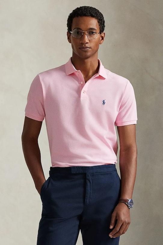 Polo in piqué Custom Slim-Fit 710941439 502 RALPH LAUREN 