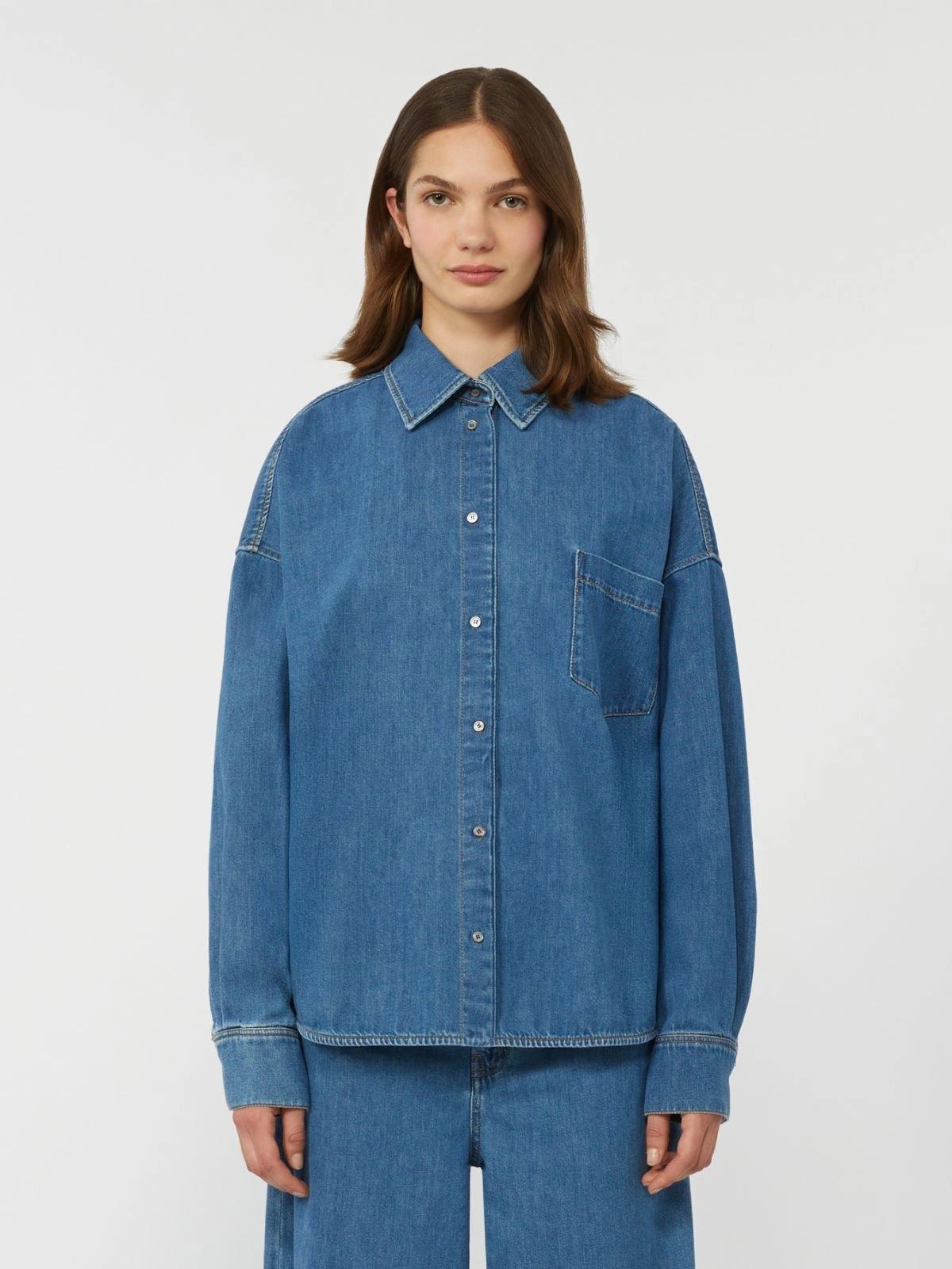 WKDFOGGIA<BR/>Camicia in denim di cotone WKDFOGGIA 002 WEEKEND 