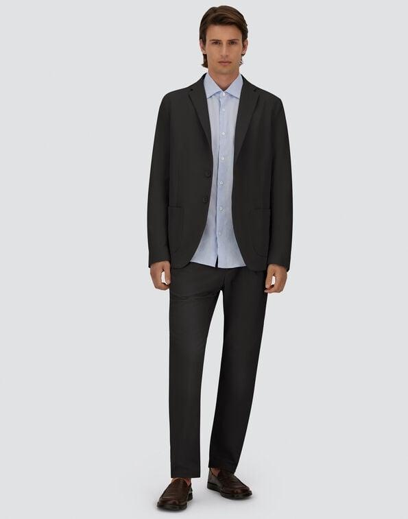 PANTALONI IN SEER-CREASE<BR/> PT000093U12684 9200 HERNO 