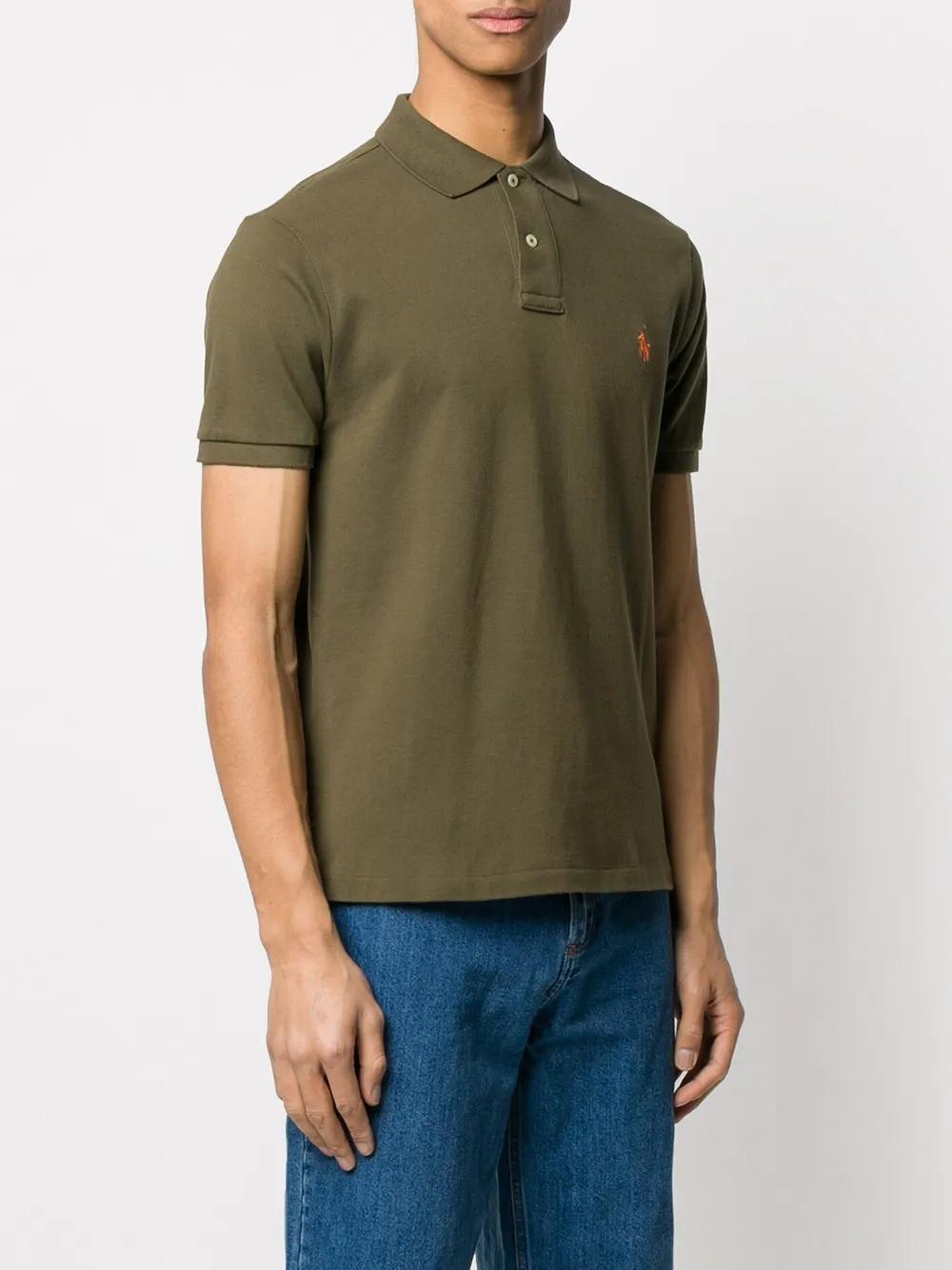 Polo uomo in cotone di piqué 710795080 017 RALPH LAUREN 
