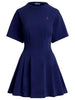 ABITO A MAGLIETTA IN JERSEY DI COTONE