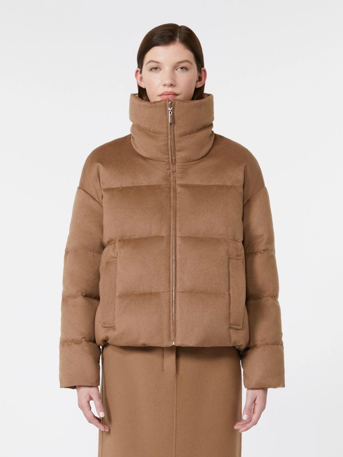 Piumino reversibile in cammello e taffetà antigoccia - Beige<BR/> DIEGO 042 MAX MARA THE CUBE 