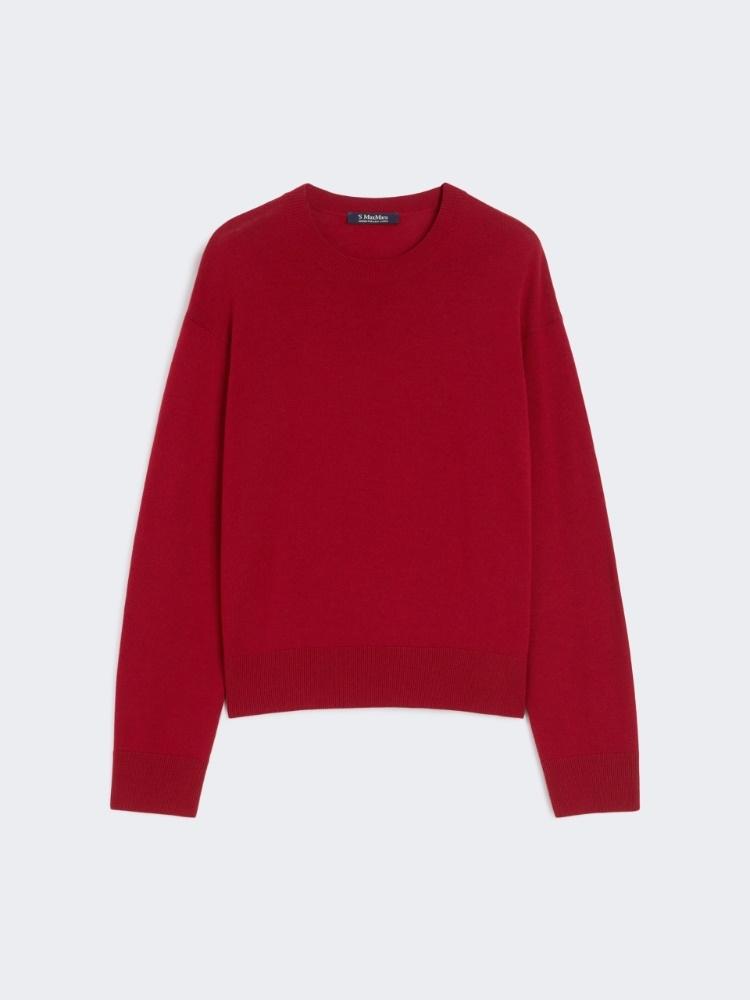 Maglia in lana con toppe logate<BR/> ECO 004 S MAX MARA 