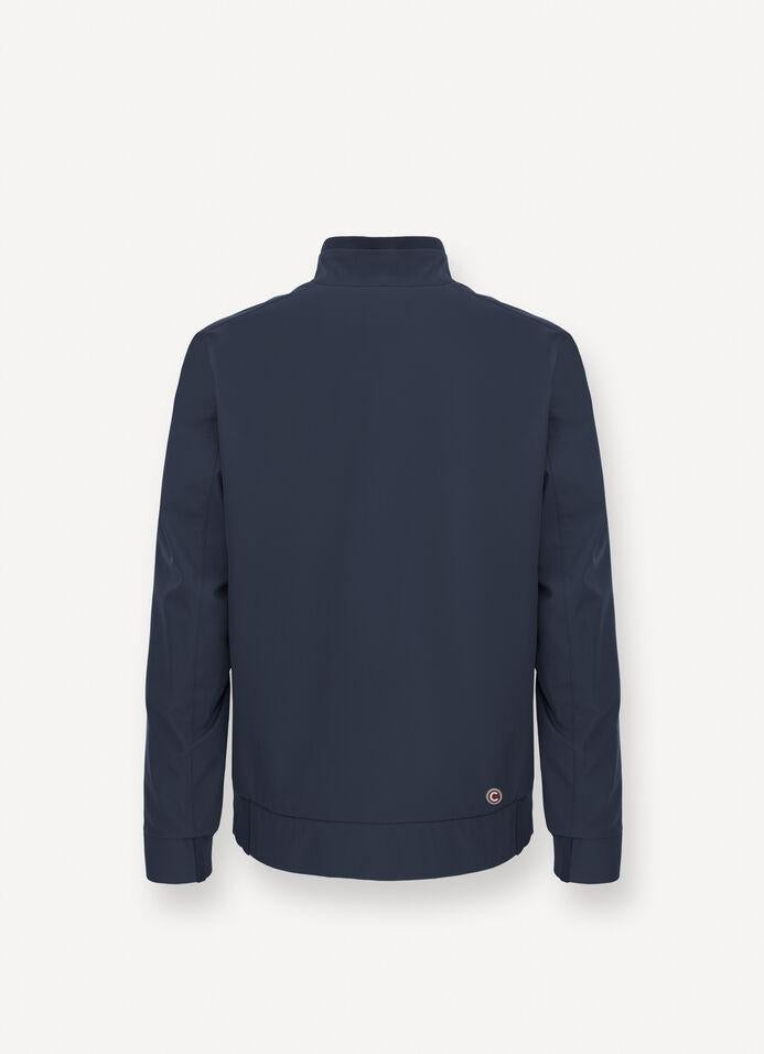 Giacca uomo biker in softshell