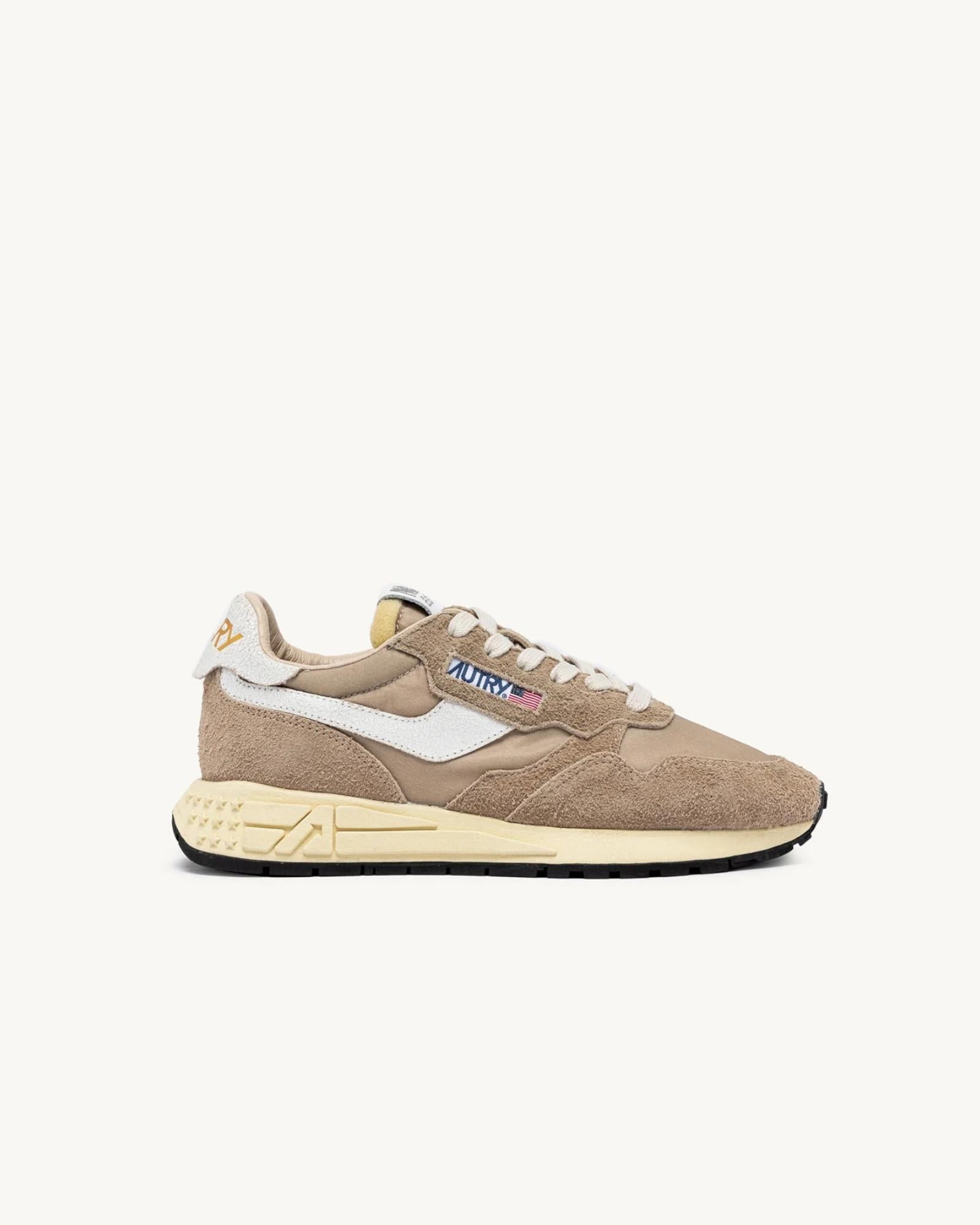Men's shoe in leather and technical fabric Reelwind