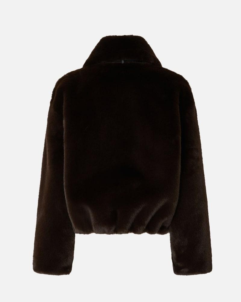 estebana Giacca blouson effetto pelliccia 106013A1ZM M28 PINKO 