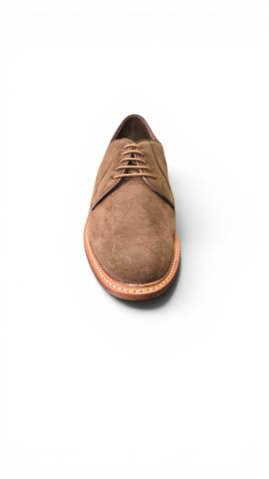 Derby in camoscio cappuccino 5137 NOCK BERWICK 
