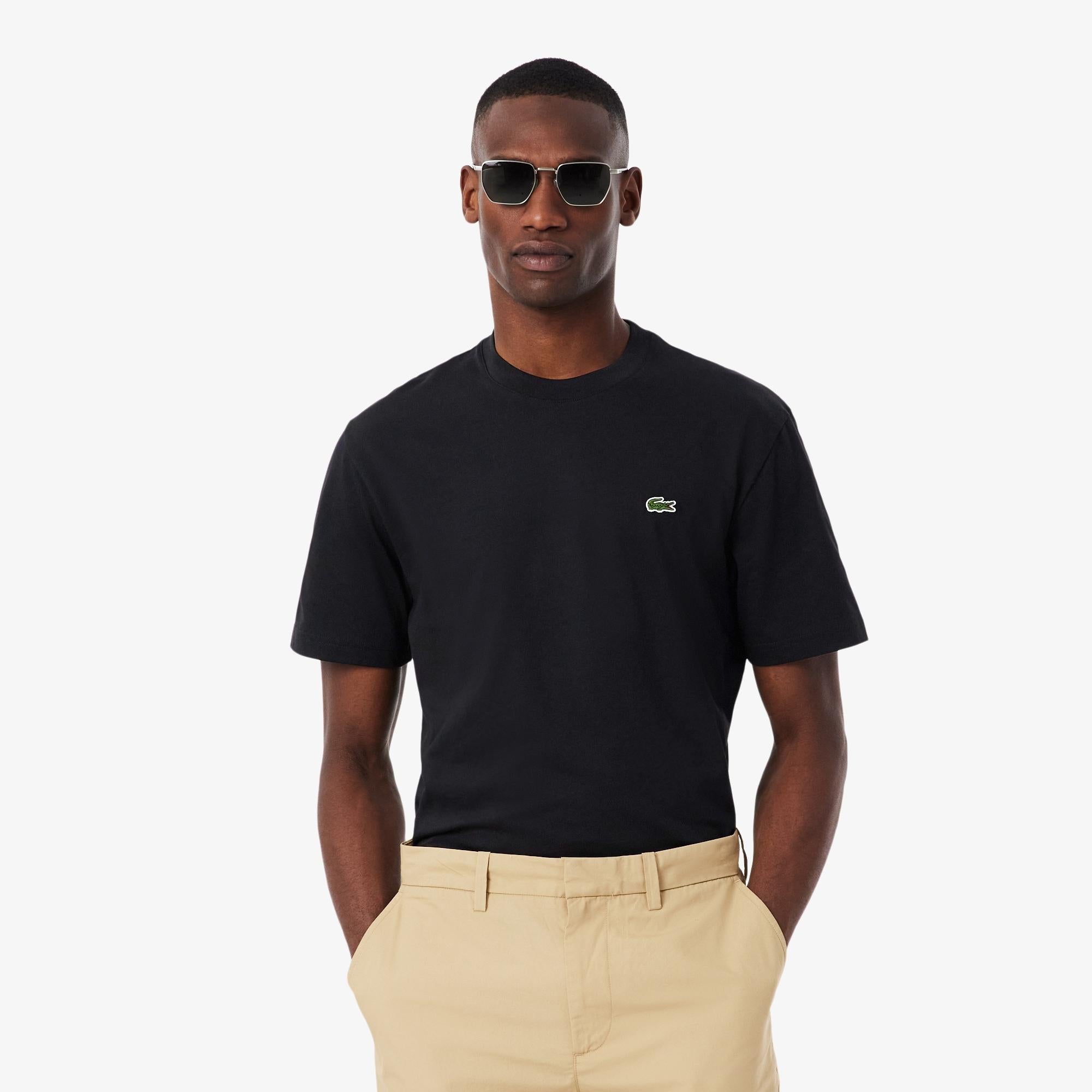 T-shirt uomo in cotone TH7318 031 LACOSTE 