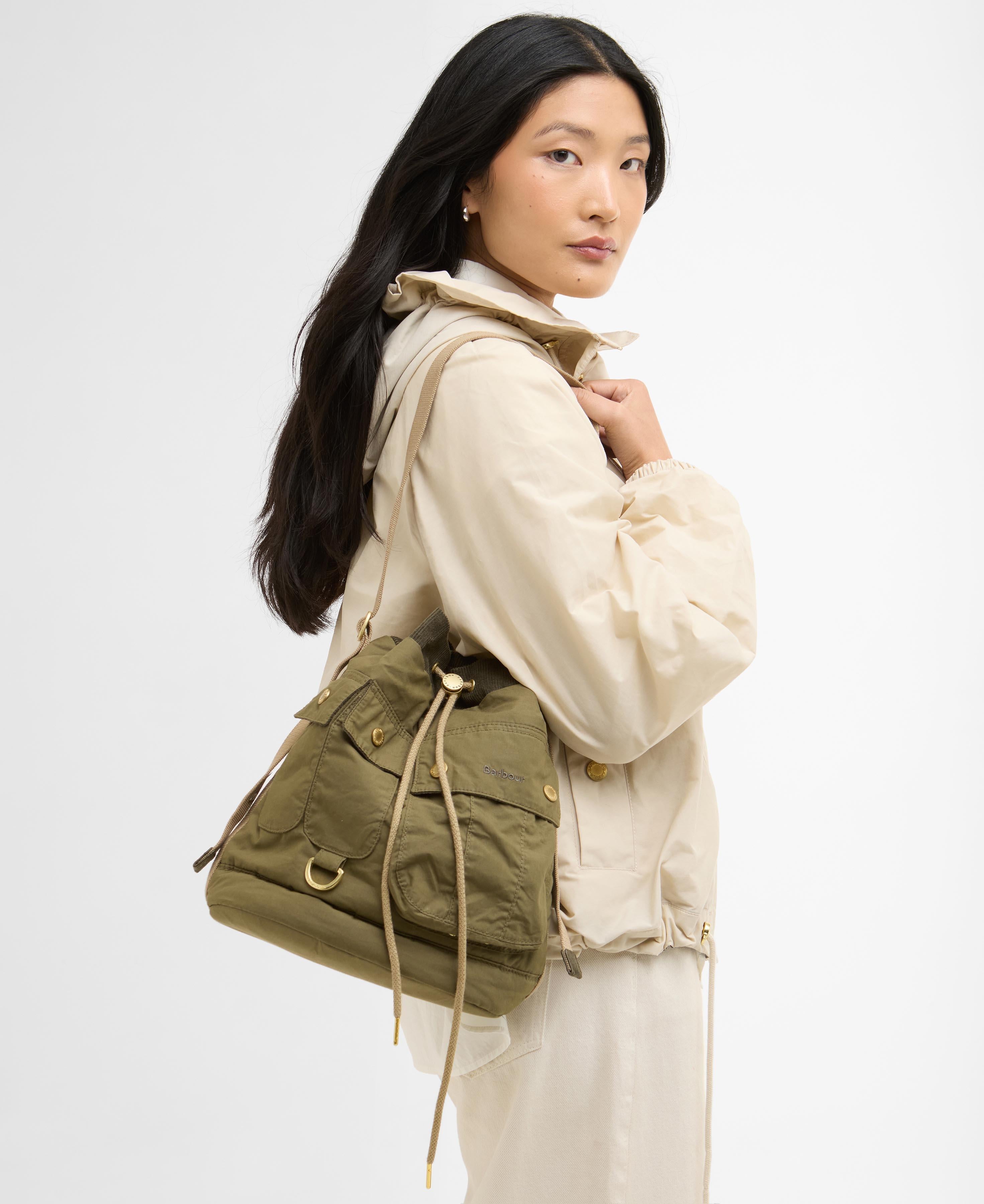 Borsa tote con coulisse Mia<BR/> LBA0522LBA SG71 BARBOUR 